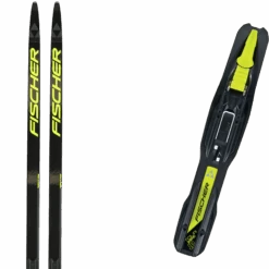 FISCHER TWIN SKIN RACE JR + FISCHER TOUR STEP-IN JR