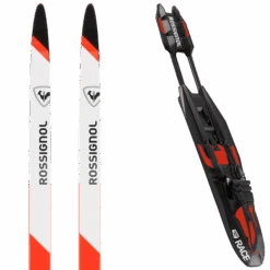 ROSSIGNOL DELTA SKATE + ROSSIGNOL RACE SKATE RED