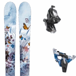 ICELANTIC MAIDEN 101 LITE + DYNAFIT SPEED TURN BLUE