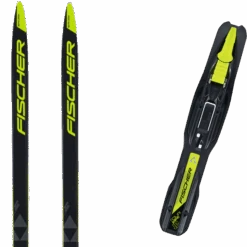 FISCHER SPRINT CROWN IFP + FISCHER TOUR STEP-IN JR