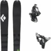 BLACK DIAMOND CIRQUE 78 + DYNAFIT SPEED TURN BLACK/SILVER